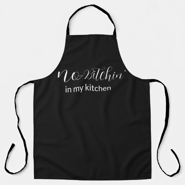 Tablier de cuisine sans jérémiades - Cadeau tendan (Recto)