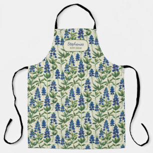 Tablier de cuisine Texas Bluebonnet Lupine 