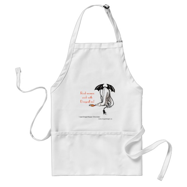 Tablier de cuisinier du feu (Devant)