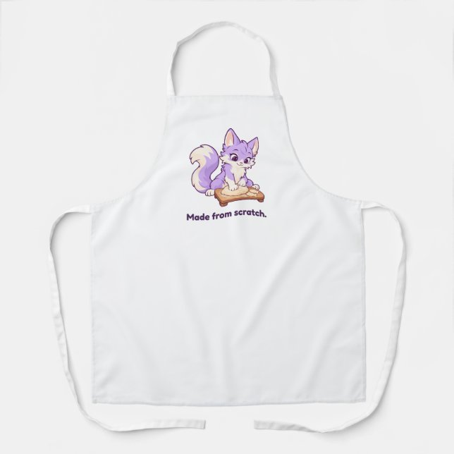 Tablier de cuisson Lila fait maison (Recto)