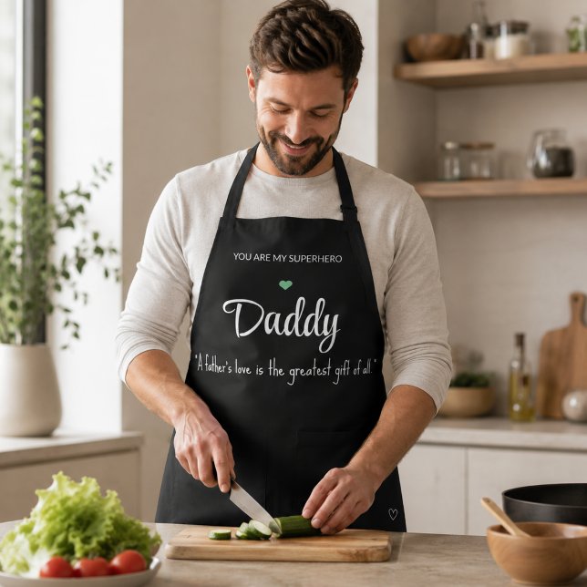 Tablier de cuisson personnalisé pour la fête des P (Créateur téléchargé)