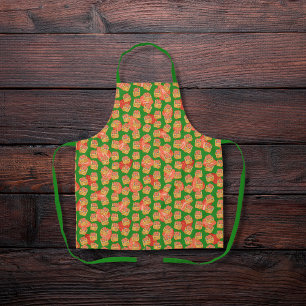 Tablier De délicieuses gaufres et fruits verts