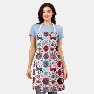 Tablier de design hivernal de Noël