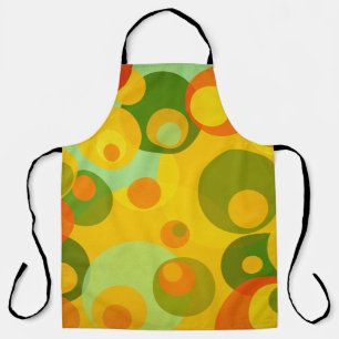 Tablier de design rétro coloré