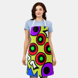 tablier de dessin couleur motif