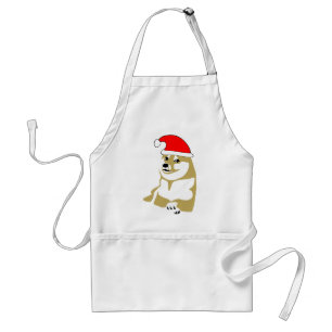 Tablier de doge wouah de meme Noël très un tel casquette