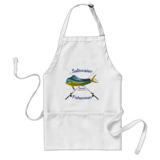 Tablier de Dorado Mahi Mahi de pêcheur d'eau de