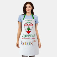 Tablier de Festival de Nourriture Libanaise (Mahra