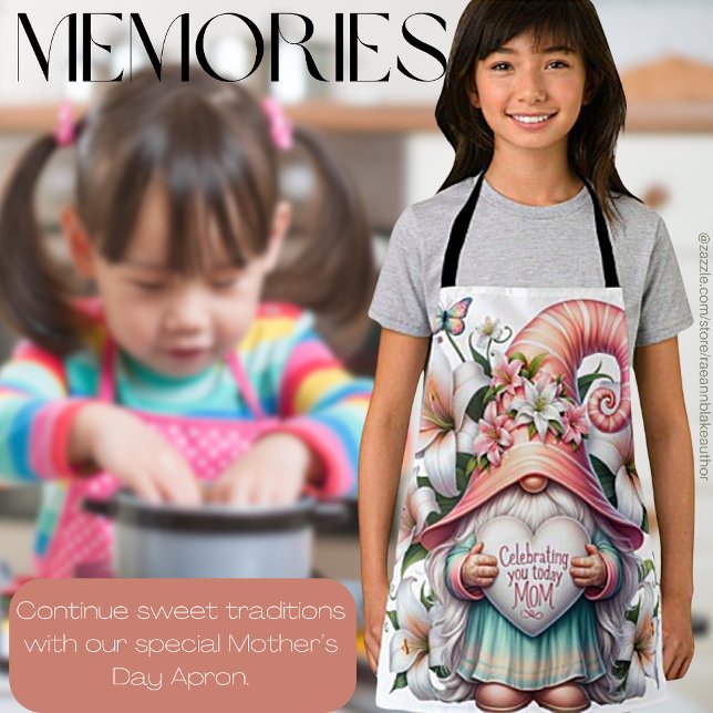 Tablier de fête de la fête des mères (Créateur téléchargé)