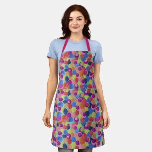 Tablier de fleurs couleur bonbon