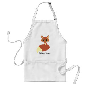 Tablier de Fox de renarde de cuisine