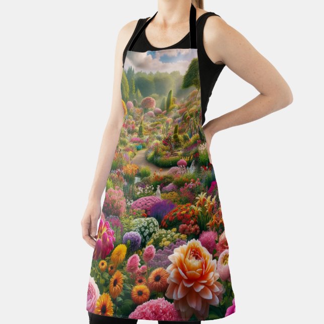 Tablier de jardin de fleurs de fantaisie (Insitu)