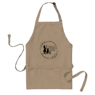 Tablier de jardin transmettant l'amour du jardinag