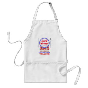 Tablier de Kichen pour le cuisinier spécial