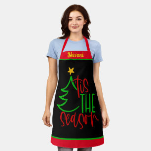 Tablier de la saison - Cadeau de Noël de vacances