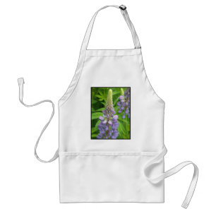 Tablier de loup pourpre de fleurs