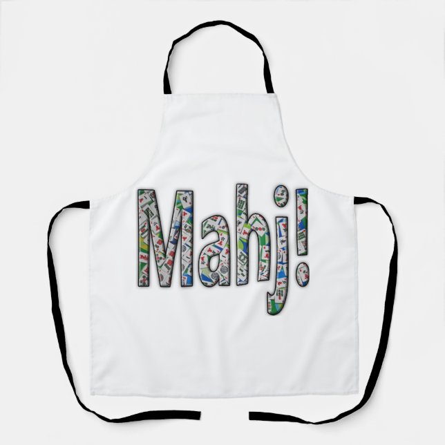 Tablier de Mahjong - Mahj! (Recto)