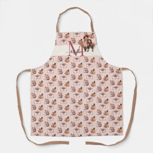 Tablier De mignons animaux victoriens sont artistiques Val