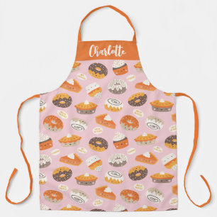 Tablier De mignons cupcakes, beignets et tartes de nom
