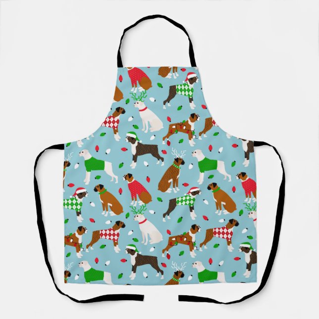 Tablier de Noël Apron Chien (Recto)