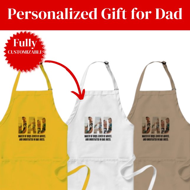 Tablier de papa drôle – Maître BBQ et champion de  (Funny Dad Apron – BBQ Master & Dad Joke Champion)