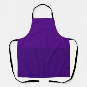 Tablier de Parties scintillant violet à deux tons 