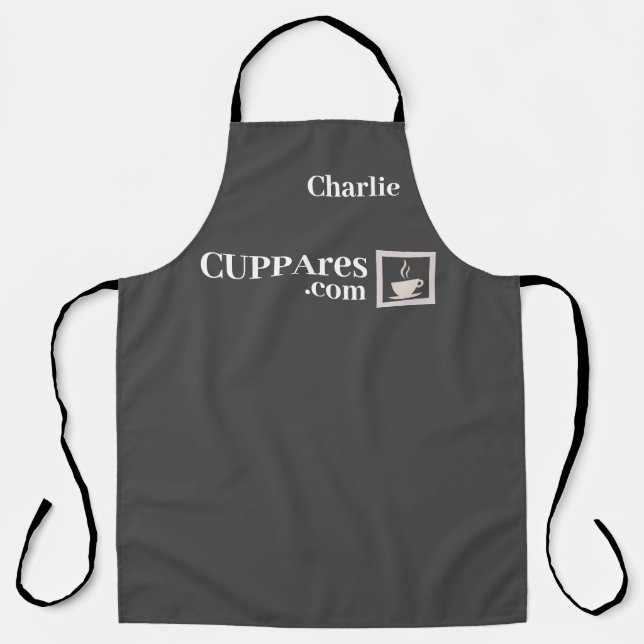 Tablier de Personnaliser - Business Promotion Grey (Recto)