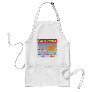 Tablier de plage de surfeur "CALIFORNIE"