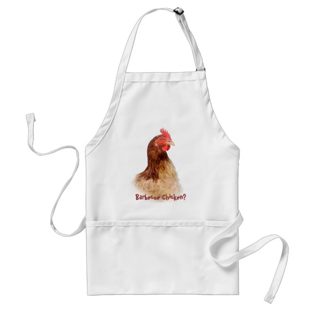 Tablier de poulet de barbecue (Devant)