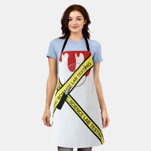 Tablier de professeur de classe de test de laborat