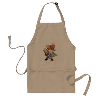Tablier de renard de cuisine (Der Fuchs in der Küc