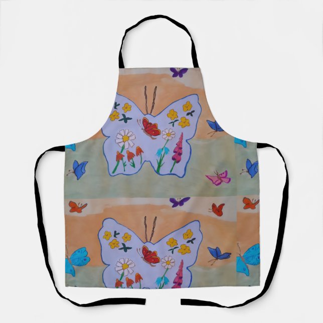 Tablier de rêve papillon (Recto)