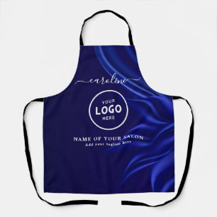 Tablier de salon moderne tendance avec logo