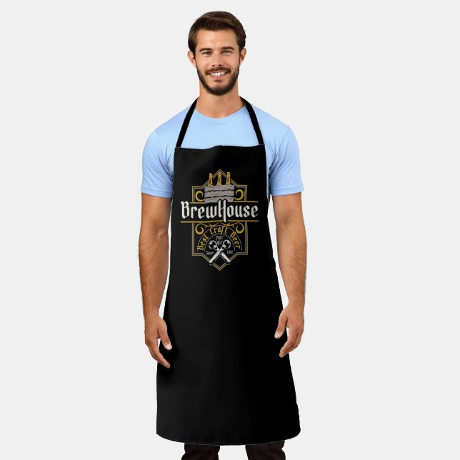 Tablier de service de brassage de bière artisanale (Porté)