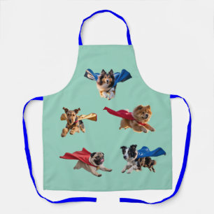 Tablier de super-héros de chien