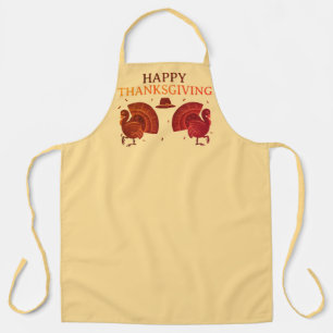 Tablier de Thanksgiving Gobble Gobble