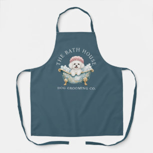 Tablier de toilettage pour chien Bichon Frise sarc