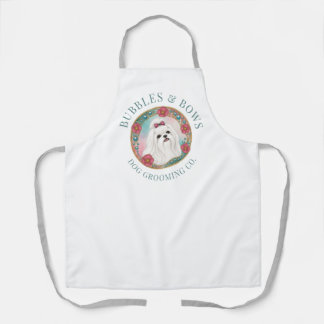 Tablier de toilettage pour chien maltais | Deluxe 