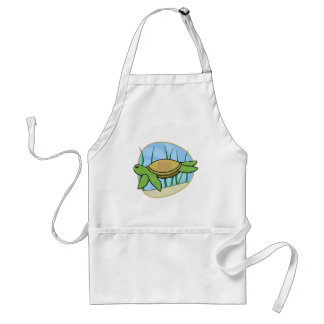 Tablier de tortue de mer de Kawaii