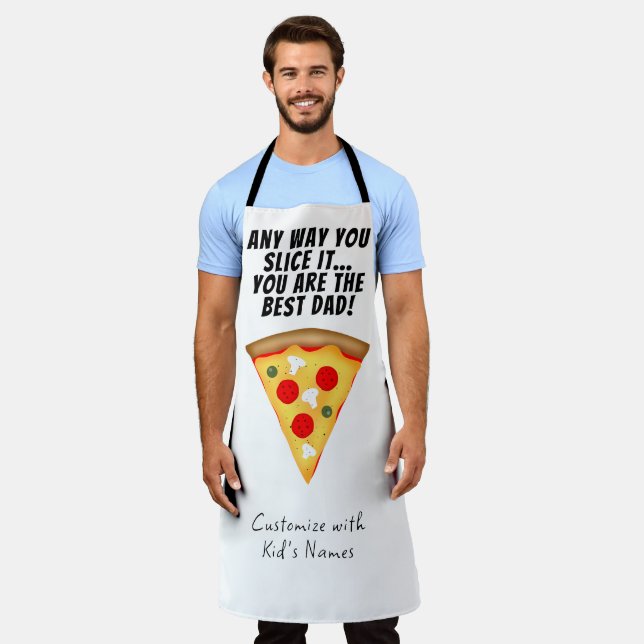 Tablier De toute façon, tu es le meilleur papa pizza (Porté)