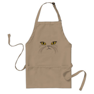 Tablier de visage de chat