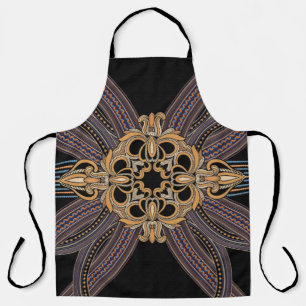 Tablier Décoré de motifs élégants et luxueux. Roc