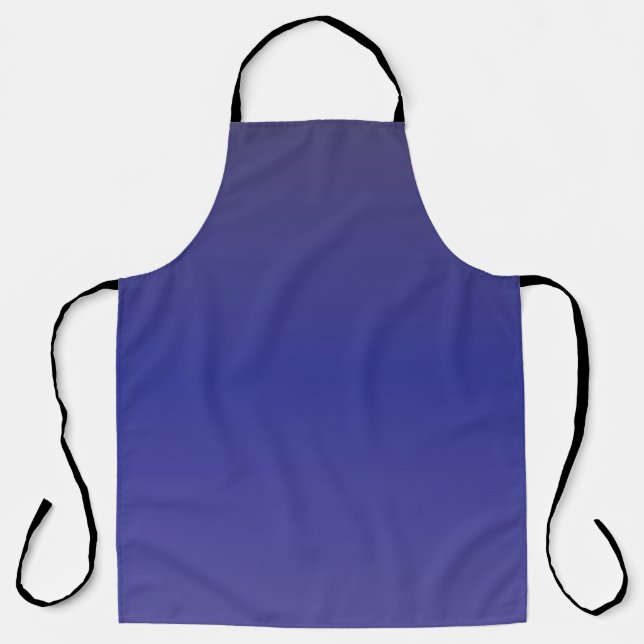Tablier Dégradé Bleu Indigo (Recto)