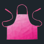 Tablier Dégradé rose chaud Motif en maille géométrique<br><div class="desc">Élégant et cool maille géométrique triangulaire avec dégradé rose chaud pour les dames.
rose,  rose chaud,  maille,  triangles,  motif,  brillant,  géométrique,  cool,  maille rose,  
dégradé, 

géométrie,  coloré,  coloré,  ,  géométrique rose,  triangle</div>