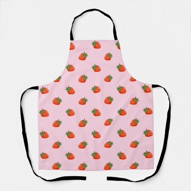 Tablier Delantal Strawberries (Recto)