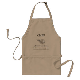 Tablier d'émulsion de chef