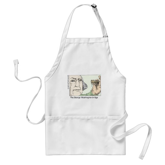 Tablier Dents de George Washington Cadeaux et objets de co (Devant)
