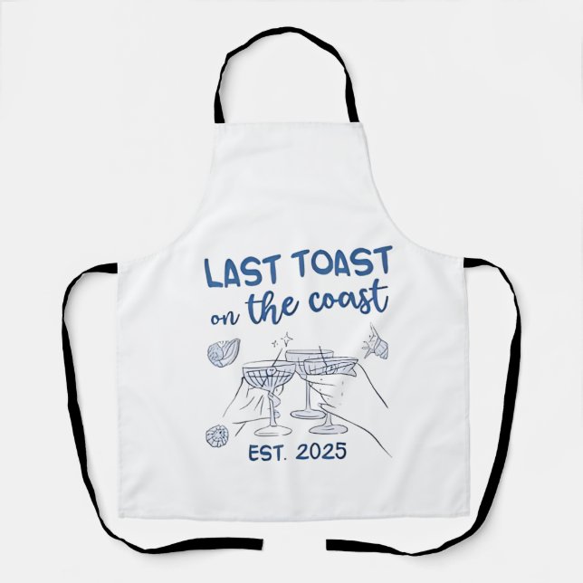 Tablier Dernier Toast sur la Côte Est 2025 (Recto)