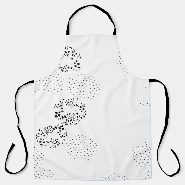 Tablier Dernière tablette TextLogo personnalisée (Recto)