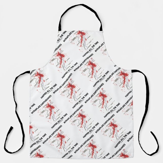 Tablier Des Séismes Intraplaques Se Produisent Tout Le Tem (Recto)